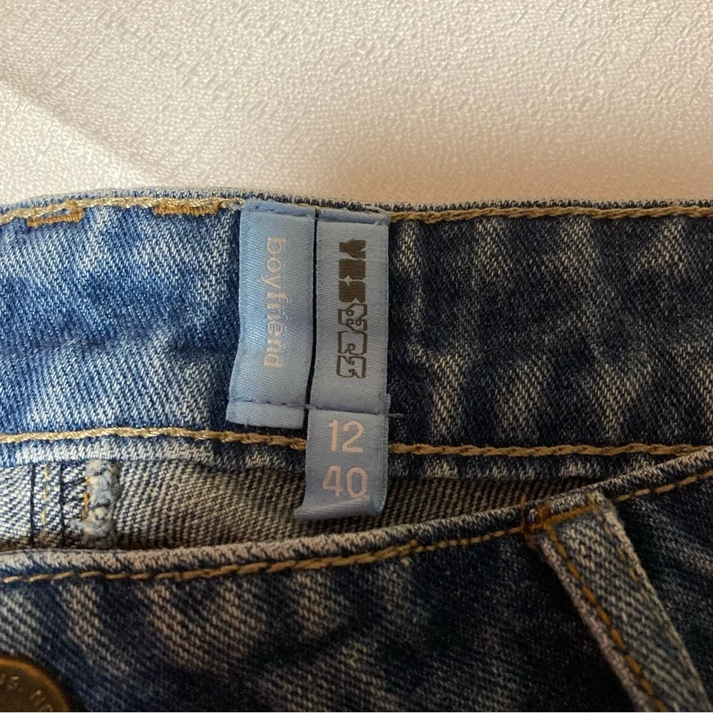 YesStyle Boyfriend Denim Shorts | Size 12 (UK 12 / EU 40)